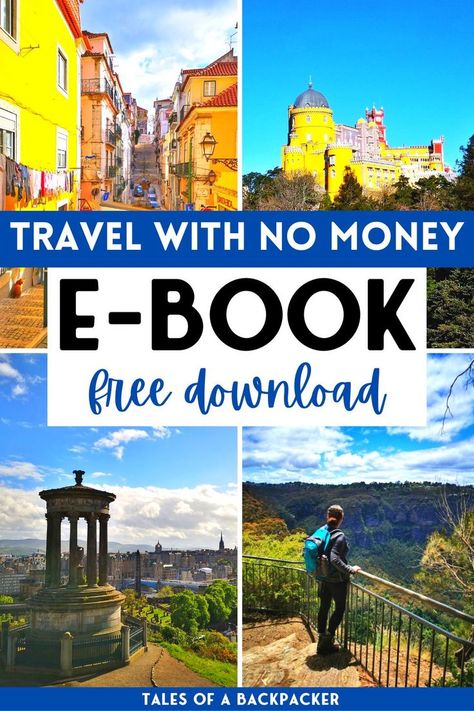 GET YOUR FREE EBOOK DOWNLOAD - And discover 38 easy ways to travel for free, so you can enjoy traveling the world even if you’re totally broke! In this free eBook you'll learn how to: - Get free accommodation when you travel - Find free activities and attractions in your destination - Use work exchanges to save $$$$ on your trip - Find work abroad to see the world - Use travel hacking to get free upgrades and other rewards So what are you waiting for? Learn how to travel for free! Travel For Free, Travel The World For Free, Travel Finds, Budget Travel Destinations, Work Abroad, Find Work, Free Activities, Ways To Travel, Free Ebooks Download