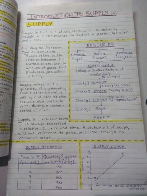 How To Make Economics Notes, Ap Economics Notes, Economics Notes Ideas, Study Notes Economics, Microeconomics Notes Aesthetic, Study Tips For Economics, Business Notes College, Aesthetic Notes Economics, Business School Notes