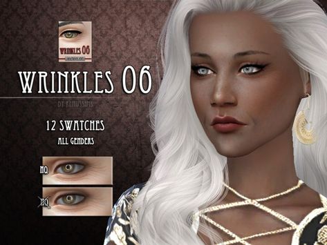 RemusSirion's Wrinkles 06 Ts4 Skin, Smile Wrinkles, Cc Skin, Male Sims, Sims 4 Black Hair, Makeup Cc, Skin Details, Sims 4 Mm Cc, Sims 4 Mm