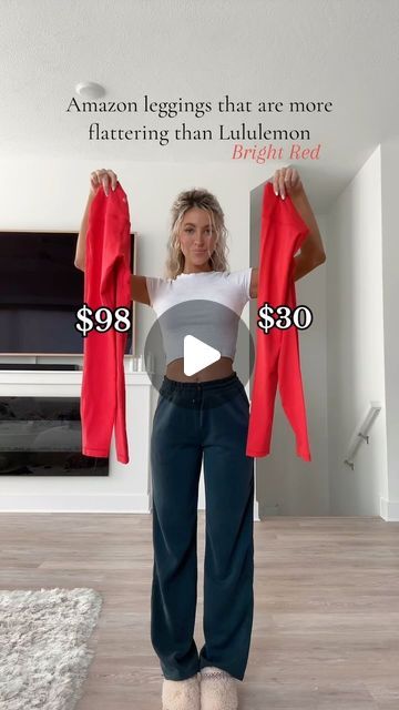 2.4M views · 86K likes | Heidi and Tara Snipes on Instagram: "$30 vs $98‼️Comment “LINK” and I’ll send you the direct link 🫶🏼 the best leggings money can buy 👏🏼❤️ as someone who use to live in lululemon align leggings, I can assure you these are so much better🤌🏼 the Amazon pair is cheaper, more flattering & more comfortable 👏🏼 The lululemon pair shown here are double lined, making them super tight & uncomfortable. The Amazon pair is super lightweight & stretchy.. Yet the same high quality 👏🏼 save your money! ☺️

Lululemon, lululemon align leggings, lululemon aligns, leggings, Amazon leggings, best Amazon leggings, affordable fashion, stretchy leggings, activewear, athleisure, gym clothes, gym fashion, gym girl, working out, Amazon gym, lounge, loungewear, comfy clothes, lululemon Best Amazon Leggings, Lulu Lemon Outfits, Clothes Lululemon, Amazon Leggings, Gym Lounge, Loungewear Comfy, Align Leggings, Leggings Activewear, Lululemon Align Leggings