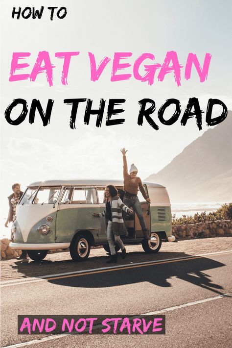 Vegan Tips, Road Trip Food, Quick Vegan, How To Become Vegan, Eating Vegan, Vegan Salads, Meatless Recipes, Snacks Healthy, Travel Snacks