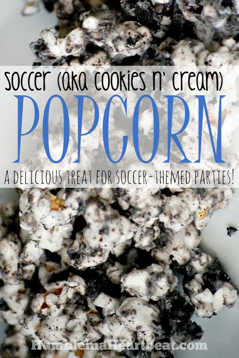 World Cup Fever: Soccer Popcorn Soccer Party Food, Soccer Treats, Team Argentina, Soccer Party Ideas, Soccer Snacks, World Cup Party, Sports Snacks, Team Snacks, Soccer Birthday Party