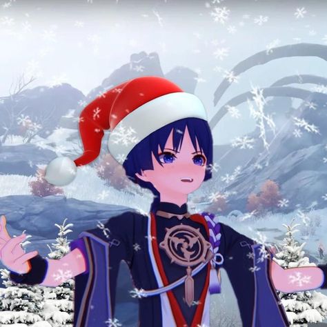 Scaramouche Christmas, Anime Christmas, Christmas Icons, Story Characters, Stray Dogs Anime, Cute Profile Pictures, Paper Dolls, Genshin Impact, Google Drive