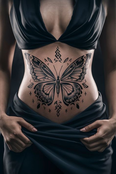 #SleeveTattoosForWomen #ChestTattoosForWomen #LegTattoosWomen #HandTattoosForWomen #CoolTattoos Tattoos For Stomach, Universe Tattoo, Girls Tattoo, Stomach Tattoos, Tattoos Ideas, Cat Tattoo, Beautiful Tattoos, Cute Tattoos, Girl Tattoos