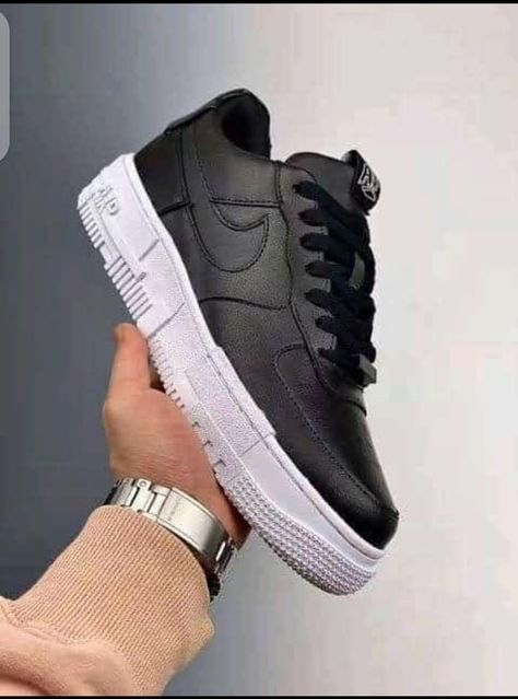 Air Force 1 Pixel, Black White Shoes, 1 Pixel, Black And White Shoes, Women Sneakers, White Men, Nike Air Force 1, Nike Air Force Sneaker, White Shoes