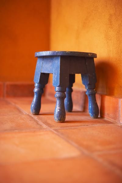 How to Fix Scratched Terracotta Tiles Terra Cotta Floors, Terra Cotta Floor Tile, Red Tile Floor, Terracotta Floor Tiles, Translucent Wall, Saltillo Tile, Interior Artwork, Terracotta Floor, Painting Ceramic Tiles