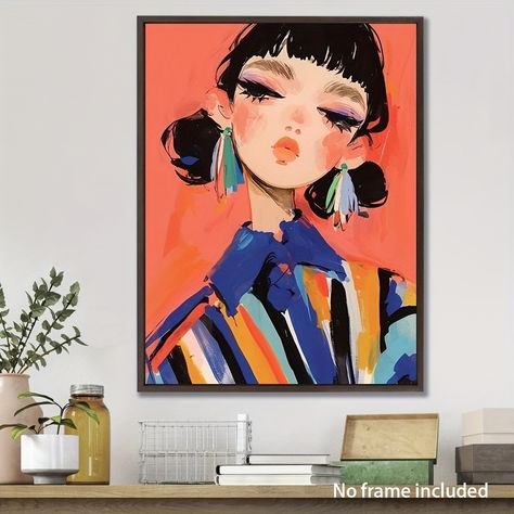 Faster shipping. Better service Multiple Canvas Paintings, People Paintings, Abstract People, Modern Artwork Abstract, Color Abstract, Painting People, Linen Canvas, Art Portfolio, Large Abstract