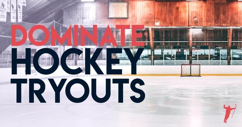 5 "HACKS" To Dominate Your Hockey Tryouts Hockey Tryouts, Hockey Training Aids, Hockey Tips, Hockey Workouts, Hockey Drills, Muscle Structure, Hockey Training, Conditioning Workouts, Hockey Stuff