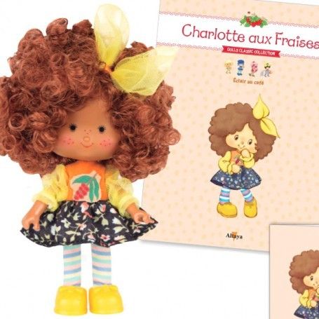 Strawberry Shortcake Characters, 80s Style, Eclairs, Strawberry Shortcake, Style Retro, Brown Hair, Cocoa, Dolls, Coffee