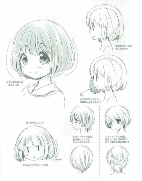 Pelo Anime, Manga Tutorial, Manga Hair, Draw Manga, Anime Tutorial, Drawing Hair, Manga Drawing Tutorials, 얼굴 그리기, Sailor Moon Manga