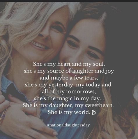 National Daughters Day Quotes Life, Daughters Day Quotes, Happy Daughters Day, Daughter's Day, Son Quotes From Mom, Instagram Post Captions, National Daughters Day, Inspirational Quotes For Moms, My Children Quotes