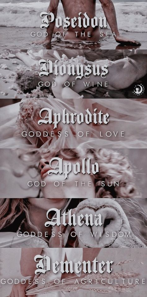 Demi Gods Greek Mythology, Greek God List, Aphrodite Name, The Olympians Greek Mythology, Hestia Goddess Aesthetic, Greek God Aphrodite, Greek God Names, Greek Gods Aesthetic, Greek Mythology Apollo