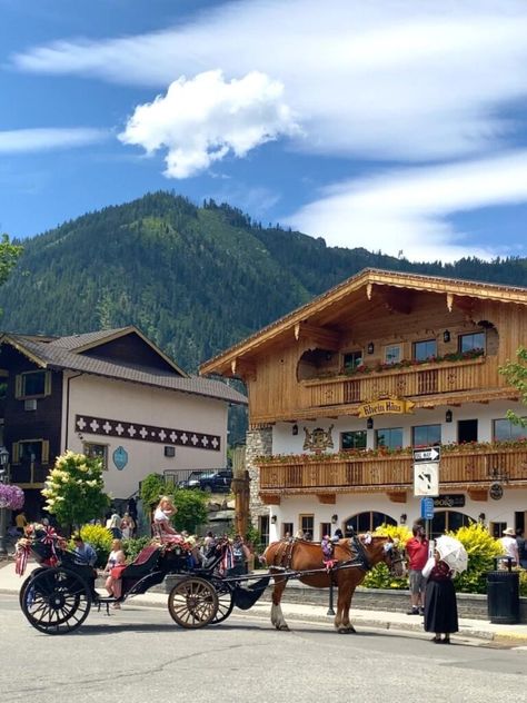 9 Top Things to Do in Leavenworth, Washington • Our Woven Journey Washington Leavenworth, Leavenworth Washington Summer, Leavenworth Washington, Local Brewery, Cascade Mountains, Seattle Washington, Local Restaurant, Washington State, Pacific Northwest