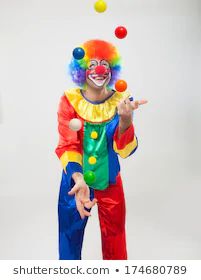 Clown Juggling, Juggling Clown, Clown Images, Juggling Balls, Funny Clown, Stock Photos Funny, Circus Costumes, Clowns Funny, Circus Costume