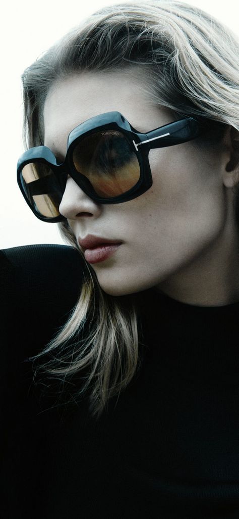 Tom Ford Eyewear Collection - Marcolin Eyewear Campaign, Tom Ford Glasses, Tom Ford Eyewear, Tom Ford Sunglasses, Ice Queen, Vintage Eyewear, Geek Chic, Unique Charms, Editorial Photography