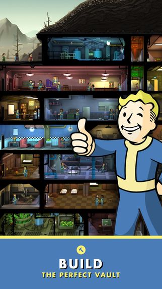 Fallout Shelter by Bethesda Softworks LLC Fallout Shelter Game, Fallout Shelter Layout, Fall Out Shelter, Vault Tec, Fallout Shelter, Fallout Game, Ipad 3, Game Cheats, Ios Games