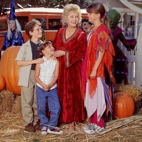 "Being normal is vastly overrated." Hollywood legend Debbie Reynolds uttered these very words while playing grandmother witch Agatha "Aggie" Cromwell in the 1998 Disney... Aggie Cromwell, Halloweentown High, Being Normal Is Vastly Overrated, Spooky Buddies, Halloween Town Movie, Alex Roe, America's Funniest Home Videos, Forever My Girl, Eddie Fisher