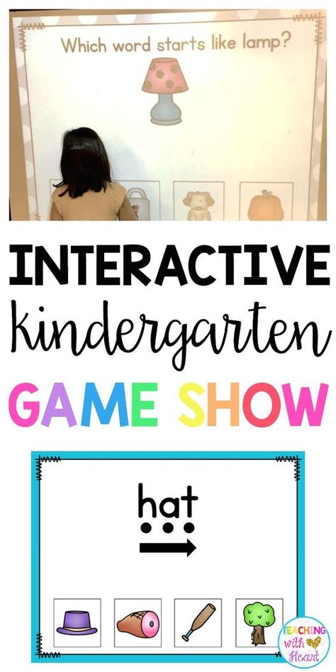 Kindergarten Game, Smart Board Lessons, Kindergarten Language Arts, Kindergarten Ela, Kindergarten Games, Kindergarten Centers, Kindergarten Fun, Phonics Kindergarten, Literacy Center