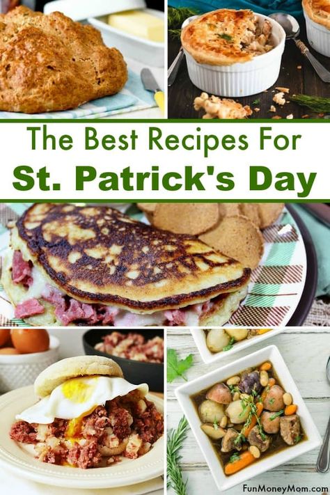 St. Patrick's Day Food - Looking for the best St. Patrick's Day recipes? From Shepherds Pie to Irish Soda Bread, this food for St. Patrick's Day is perfect for celebrating #stpatricksday #stpatricksdayfood #stpatricksdayrecipes #irishfood #irishrecipes Pub Meals, St Patrick's Day Food, St Patrick's Day Recipes, Recipes For A Crowd, Irish Food, St Patricks Day Food, Friends Food, The Country Cook, Party Dishes