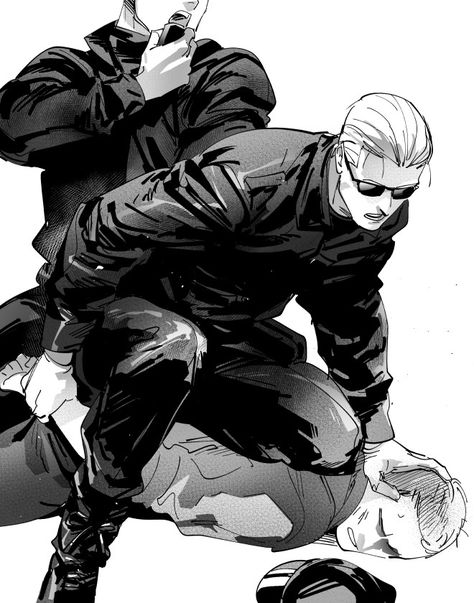 Albert Whiskers, Wesker Fanart, Albert Wesker Fan Art, Wesker Fan Art, Resident Evil Wesker, Resident Evil Art, Resident Evil Anime, Albert Wesker, Resident Evil Collection