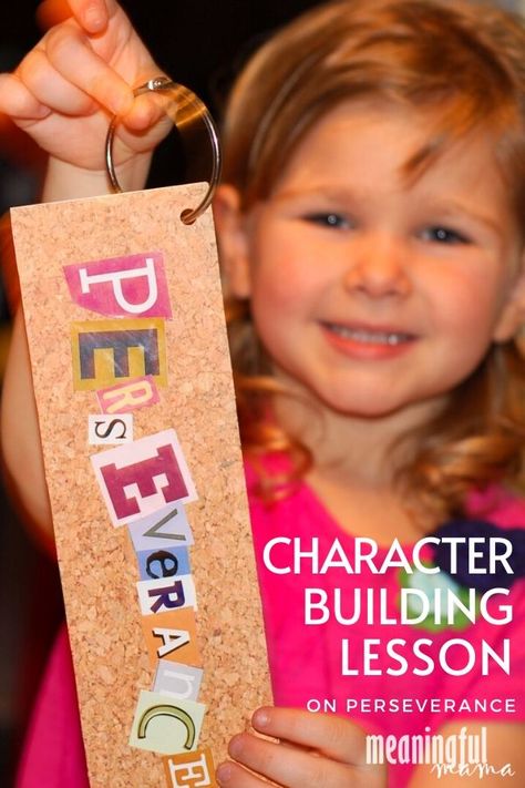 Introduction Character Building Lesson About Perseverance Camp Art Activities, Perseverance Activities, Teaching Grit, Motivational Activities, Character Building Activities, Devotions For Kids, Christian Homeschool Curriculum, Teaching Character, Learn The Bible