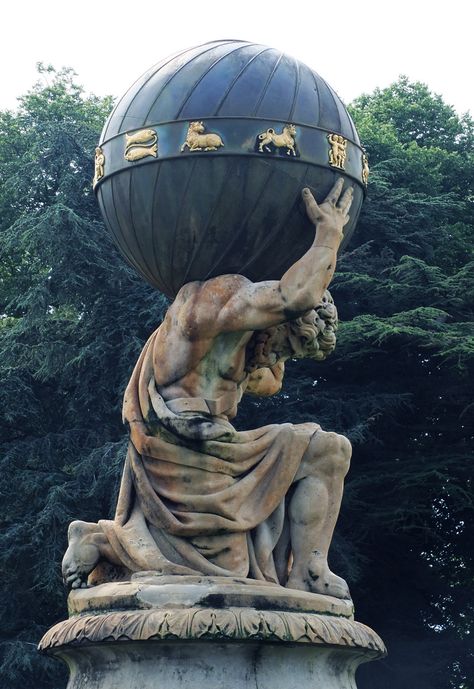 Atlas God, Atlas Core, Atlas Holding The World, Atlas Sculpture, Atlas Statue, Atlas Art, Atlas Tattoo, Castle Howard, Ancient Greek Sculpture