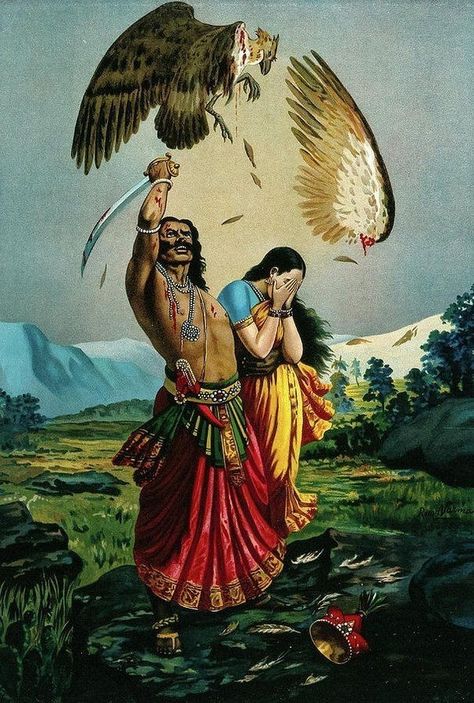 Raja Ravi Varma Paintings, Ravi Varma Paintings, King Ravana, Ravi Varma, Raja Ravi Varma, Indian Art Gallery, Indian Painting, Vedic Art, Hinduism Art