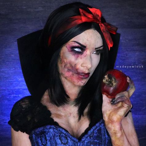 Character Tutorial, Dead Snow, Snow White Makeup, Character Appearance, Snow White Costume, The Poison, White Look, Halloween Makeup Looks, Halloween Disfraces