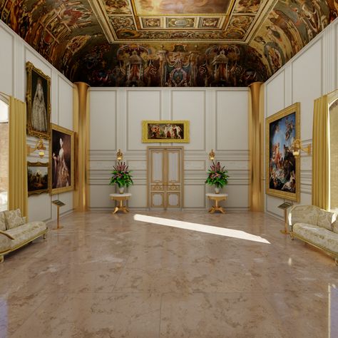 Italian Museum | Patreon Blender Scene The Sims 4, Sims 4 Italy, Blender Background Sims 4, Ts4 Blender Scene, Sims 4 Museum, Blender Scene Sims 4, Italian Museum, Blender Scenes, Sims Background