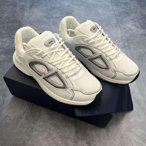 . Dior Trainers B30 White Brand new, comes with... - Depop White Dior Sneakers, B30 Dior Outfit, Dior B30 Outfit Men, Dior Shoes Men, Dior Trainers, Mens Dior, Christian Dior Sneakers, Dior B30, Dior Outfit