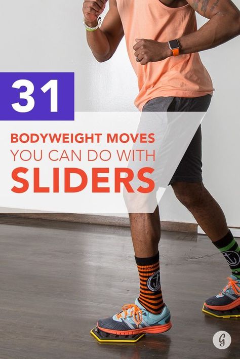 Glider Workout, Slider Exercises, Killer Workouts, Popular Workouts, Fitness Challenge, Motivation Fitness, Tips Tricks, Bodyweight Workout, Cardio Workout