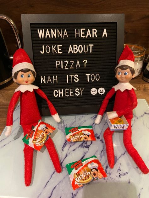 Elf Ice Cream Ideas, Elf On Shelf Jokes For Kids, Elf On The Shelf Ideas 2023, Elf Pizza, Elf 2023, Elf Shenanigans, Elf Ideas Easy, Elf Yourself, Elf Kit