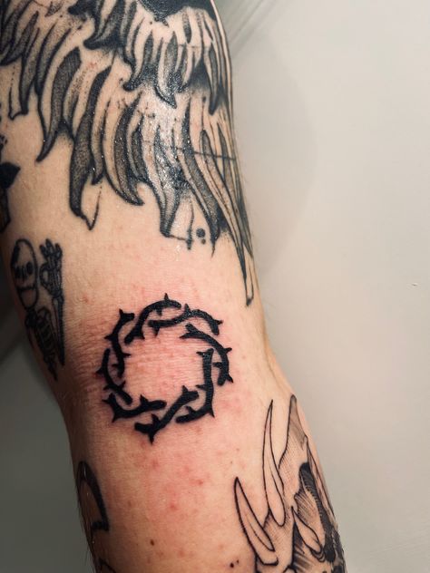 Bad Omens Just Pretend Tattoo, Pretend Tattoo, Bad Omens Tattoo Ideas, Bad Omens Tattoo, Bad Omens, Just Pretend, Piercing Tattoo, Body Mods, New Tattoos