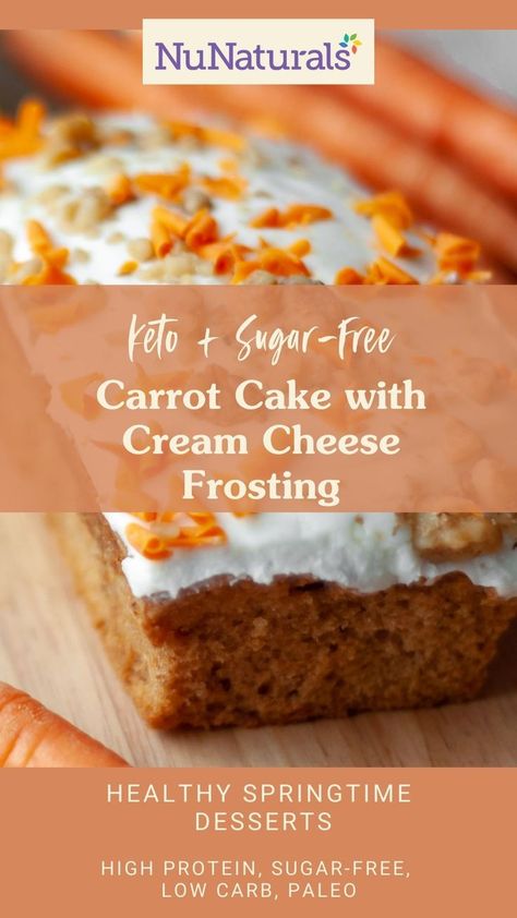 Keto Sugar-Free Carrot Cake