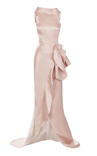 Pink Rose Dress, Glamouröse Outfits, Iconic Dresses, Sleeveless Gown, Fantasy Dress, Gala Dresses, Rose Dress, Glam Dresses, Fashion Design Clothes