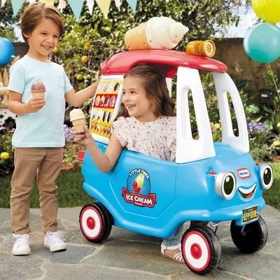 Buy Cozy Ice Cream Truck : Riding Toys at SamsClub.com Cone Speaker, Play Ice Cream, Ice Cream Cozy, Ice Cream Companies, Riding Toys, Little Tikes, Ice Cream Truck, Wu Tang, Ride On Toys