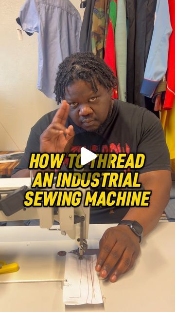 Goth Diy, Sewing Machine Stitches, Sewing Machine Thread, Industrial Machine, Sewing Machine Parts, Industrial Sewing Machine, Industrial Sewing, School Fashion, Threading