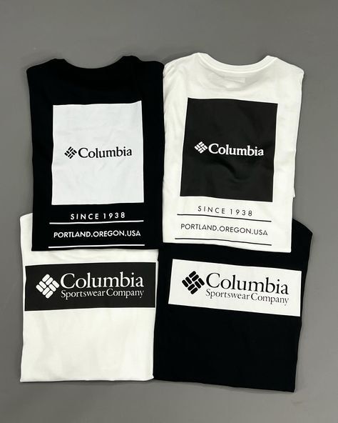 New in Columbia back print T-shirts August 19, Print T Shirts, Tshirt Print, Columbia, T Shirts, T Shirt, On Instagram, Quick Saves, Clothes