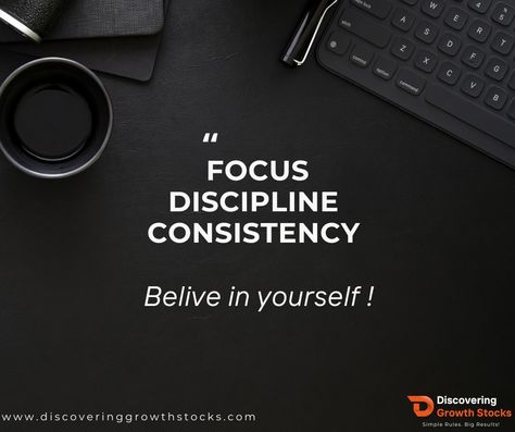 Focus on your trading plan. Discipline helps you stick to it. Consistency is key to long-term success. Believe in yourself and your abilities. These qualities are essential for successful trading. Trading Plan, Consistency Is Key, Simple Rules, Believe In Yourself, Focus On Yourself, Focus On, Believe In You, Key, How To Plan