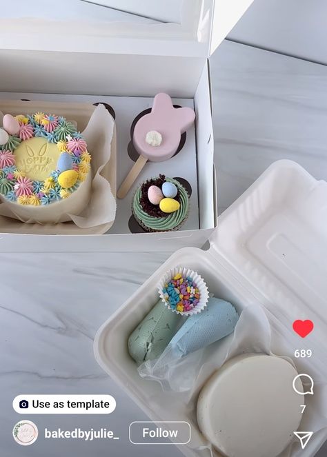 Easter pop up shop ideas Easter Bento Cake Ideas, Easter Bento Cake, Pop Up Shop Ideas, Easter Bento, Bento Cake Ideas, Easter Themed Cakes, Easter Photoshoot, Bento Cake, Cake Inspo