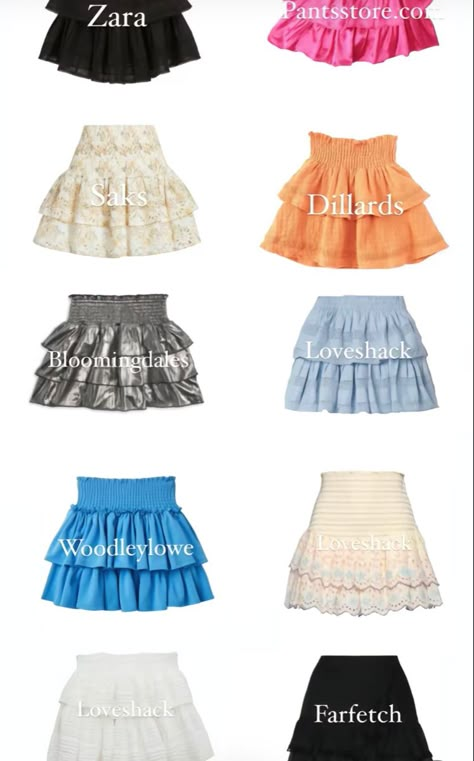 Summer Outfits Aesthetic Skirt, Where To Buy Skirts, Summer Outfits Skirt, Summer Outfits Skirts, Marbella Outfits, White Skirt Outfits, Simple Outfits For School, Skirts Summer, Cute Clothing Stores