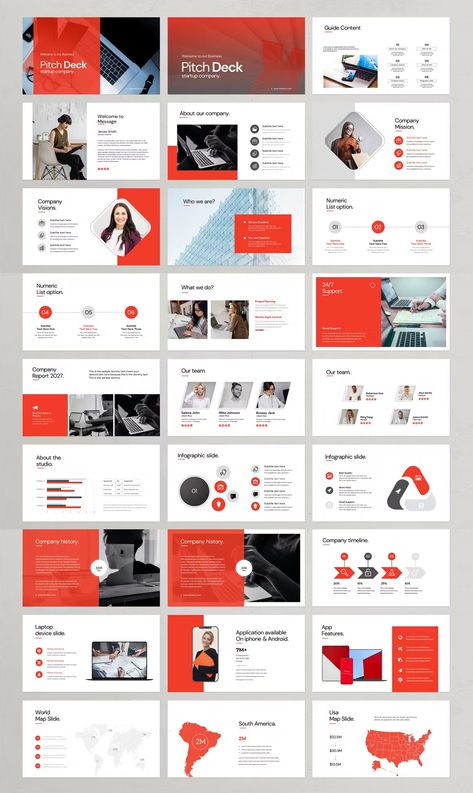 Pitch Deck PowerPoint Presentation Template. 30 Unique Creative Slides. Pitch Deck Template Design, Minimalist Ppt, Pitch Deck Presentation, Pitch Presentation, Types Of Essay, Presentation Slides Design, Presentation Deck, Essay Tips, Slides Design