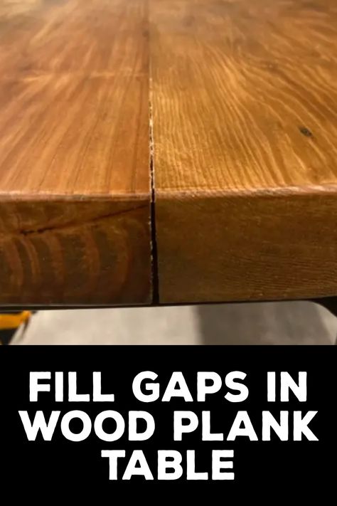 How to Fill Gaps in Wood Plank Table Sec Plank How To Do, How To Fill Cracks In Wood Table, How To Hold A Plank Longer Tips, Adding Wood Planks To Table Top, Correct Plank Form, How To Fix Warped Wood Table Top, Wood Plank Table, Outdoor Wood Table, Diy Wood Countertops