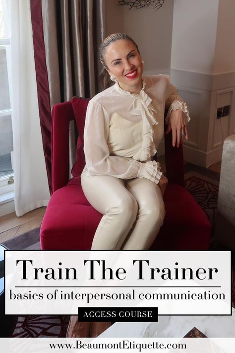 Elevate your expertise in etiquette and manners with our "Train the Trainer" course. Designed for the aspiring etiquette professional, this comprehensive online etiquette course equips you with the skills, and confidence to become an authority in the field. Whether you are looking to host an etiquette workshop, lead a corporate etiquette training session, or simply refine your skills as an etiquette coach, this course provides the essential tools to succeed. Click the link to access today! Online Etiquette, Train The Trainer, Business Etiquette, Dining Etiquette, Etiquette And Manners, Online Application Form, Online Classroom, Interpersonal Skills, Certificate Of Completion