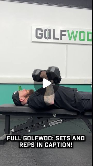 GOLFWOD on Instagram: "Full GOLFWOD to get you making progress on a Sunday 🔥 Get to work or save to start the week off right 💪 Upper Body - 4 Rounds 12 DBL DB Bench Press 24 DB Bent Over Rows (12/12) 12 Lying DB Pull Overs Rest as needed between Rounds. Load based on how your body feels at the end of the week. Focus on form, range of motion and joint stability. Lower Body - 4 Rounds 12 DBL DB RDL 24 Lateral Bounds (12/12) 12 DBL DB Suitcase Lunges (6/6( Rest as needed between Rounds. Lower body focus with same style as above. Load for form and quality. WOD - For Time 50 Cal Bike-Row-Ski or 800m Run 50 Rebounding Med Ball Slams or Golf Posture Power Rotations (25/25) 50 Cal Bike-Row-Ski or 800m Run Challenge Score: Sub 8 Minutes Cardio and rotation to finish out your EXTRA worko Db Bench Press, Run Challenge, 50 Cal, 800m, End Of The Week, Bench Press, Same Style, Lower Body, Upper Body