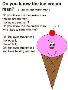 Music Time- The Ice Cream Man Song Lyrics Preschool Poems, Ice Cream Crafts, Classroom Songs, Songs For Toddlers, Ice Cream Man, School Songs, Music Time, Ice Cream Theme, Ice Cream Day