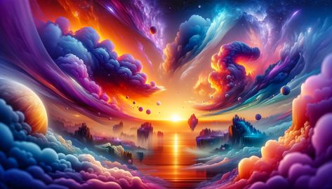 🌅✨ Elevate your desktop with our stunning free wallpaper! Download this vibrant digital artwork featuring a surreal landscape with swirling clouds, a glowing sunset, and floating islands. Perfect for adding a touch of fantasy and colour to your digital space. 🌈🖥️ ✨ Get it for FREE now! ✨ 🔹 High-quality digital art 🔹 AI generated 👉 https://fabdigitalartist.com/product/free-desktop-wallpaper-surreal-landscape/ #DigitalArtPrint #AIGenerated #AIArt #DigitalDownload #PrintableArt #FreeWallpape... 6mb Wallpaper Youtube, Landscape Wallpaper Desktop Aesthetic, Wallpaper Surreal, Star Wars Padme Amidala, Swirling Clouds, Floating Islands, Star Wars Padme, Surreal Landscape, Laptop Wallpapers