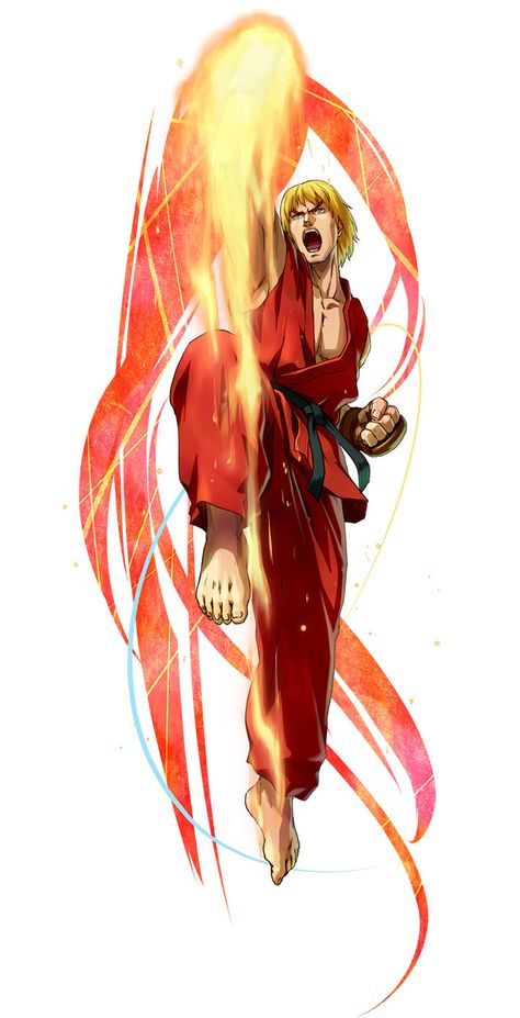 Ken Masters_Street Figther & king of figther-(01) Street Fighter Hadouken, Street Fighter Wallpaper, Ken Street Fighter, Ken Masters, Capcom Street Fighter, Street Fighter 5, Snk King Of Fighters, Street Fighters, Ryu Street Fighter