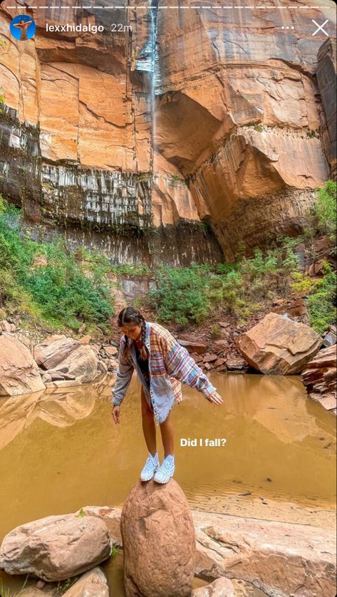 Lexi Hidalgo Hiking, Lexx Hidalgo, Granola Girl Instagram, Girl Instagram Story, Utah Pictures, Cozy Camper, Lexi Hidalgo, Hiking Aesthetic, Road Trip Adventure