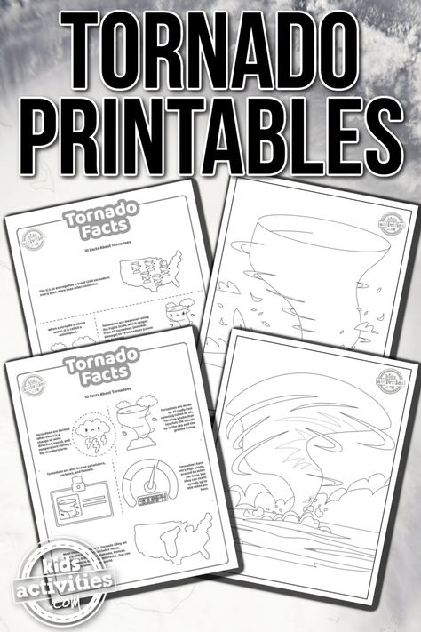 Tornado Coloring Pages + Tornado Facts for Kids Printables | Kids Activities Blog Tornado Craft, Bottle Crafts For Kids, Easy Plastic Bottle Crafts, Bible Science, Water Bottle Crafts, Wine Bottle Centerpieces, Old Glass Bottles, Kids Printables, Bottle Centerpieces